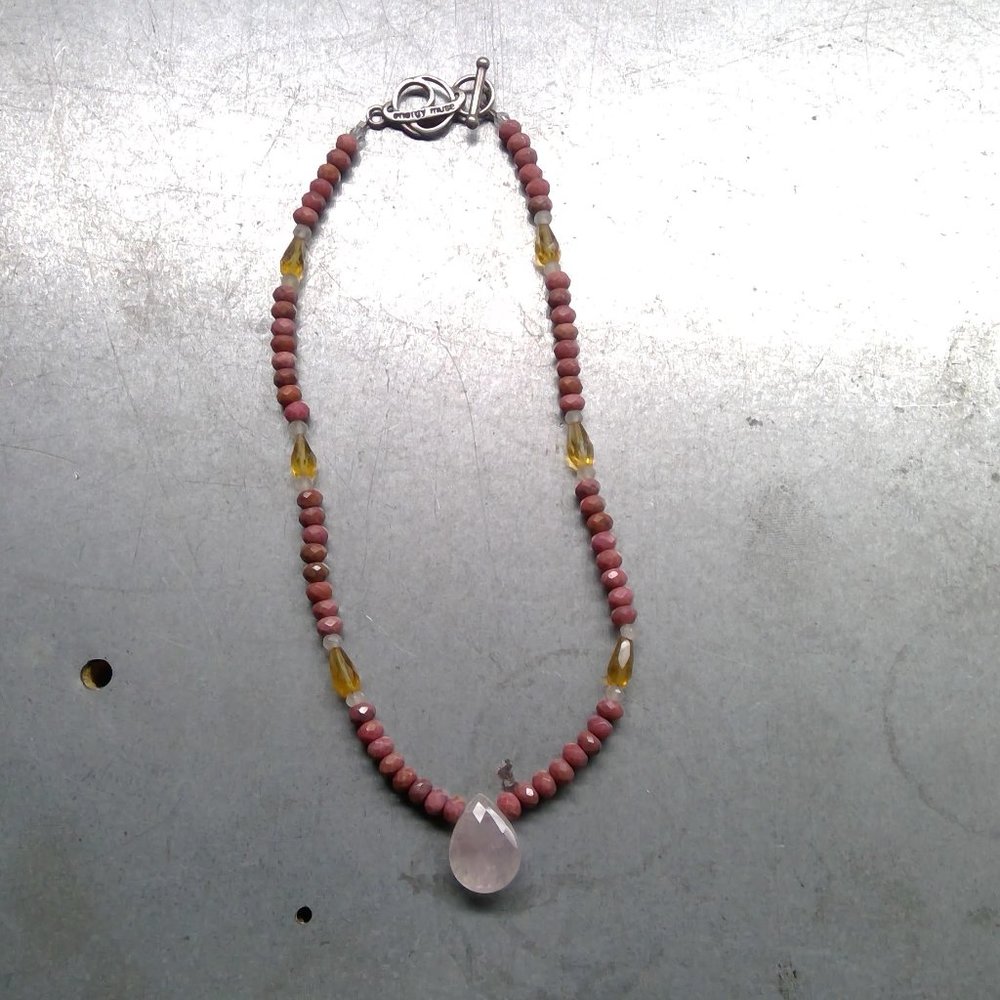 Pink necklace